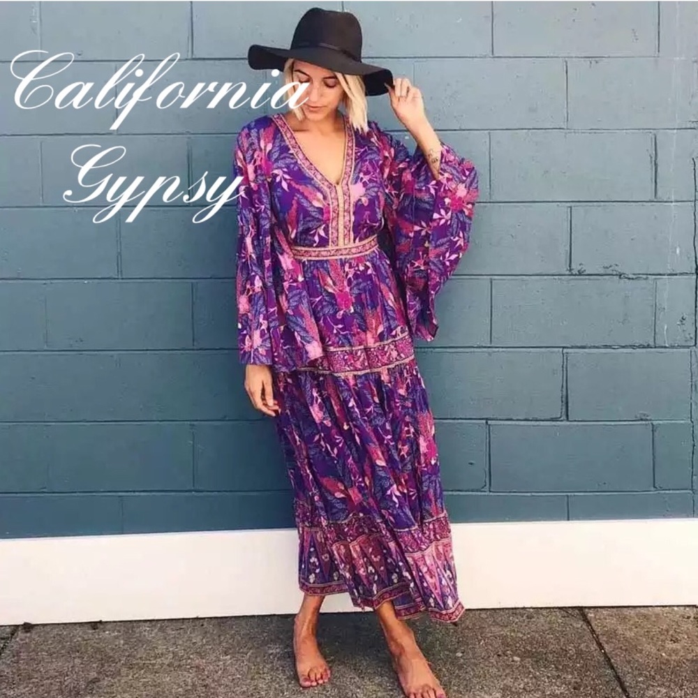 LAST ONE🎉Floral lantern sleeve dress - Picture 9 of 16